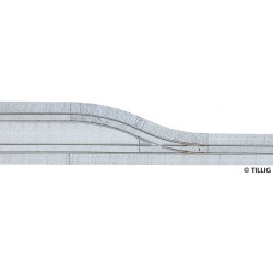 Tillig AKTION 87616 - Straßenbahn Gleis ALR Ausweiche einspurig rechts - Pflastersteinstruktur Tillig AKTION 87616 - Straßenbahn Gleis ALR Ausweiche einspurig rechts - Pflastersteinstruktur