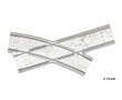 Tillig AKTION 87663 - Straßenbahn BKL Bogenkreuzung links einspurig - Pflastersteinstruktur